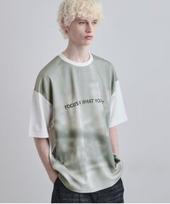 tk.TAKEO KIKUCHI / ティーケー タケオキクチ Tシャツ | 昇華転写ポンチカットソー