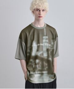 tk.TAKEO KIKUCHI / ティーケー タケオキクチ Tシャツ | 昇華転写ポンチカットソー