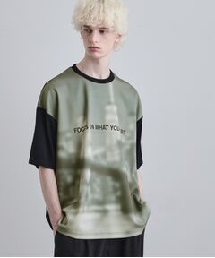 tk.TAKEO KIKUCHI / ティーケー タケオキクチ Tシャツ | 昇華転写ポンチカットソー