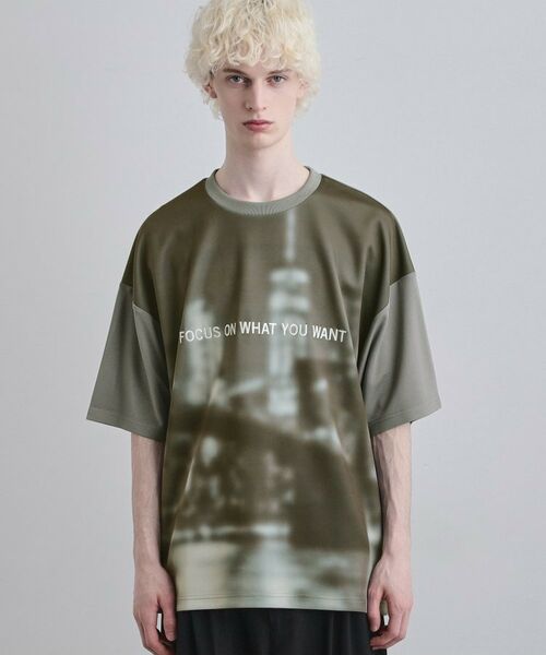 tk.TAKEO KIKUCHI / ティーケー タケオキクチ Tシャツ | 昇華転写ポンチカットソー | 詳細13