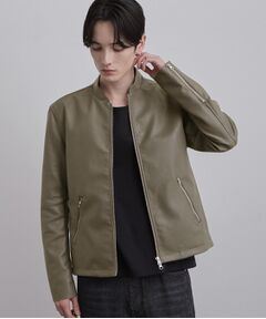 tk.TAKEO KIKUCHI / ティーケー タケオキクチ レザーブルゾン・ジャケット | シングルライダースジャケット