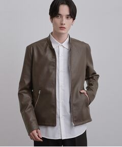 tk.TAKEO KIKUCHI / ティーケー タケオキクチ レザーブルゾン・ジャケット | シングルライダースジャケット