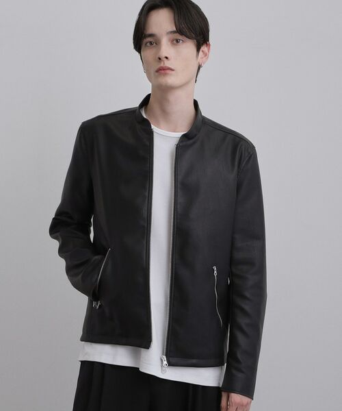 tk.TAKEO KIKUCHI / ティーケー タケオキクチ レザーブルゾン・ジャケット | シングルライダースジャケット | 詳細5