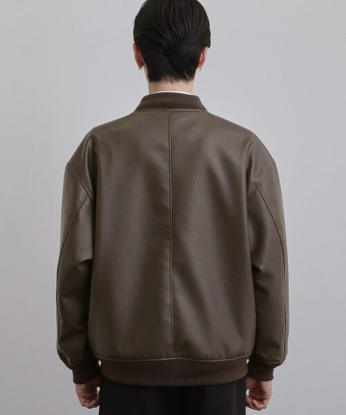 tk.TAKEO KIKUCHI / ティーケー タケオキクチ レザーブルゾン・ジャケット | A－1フライトジャケット | 詳細15