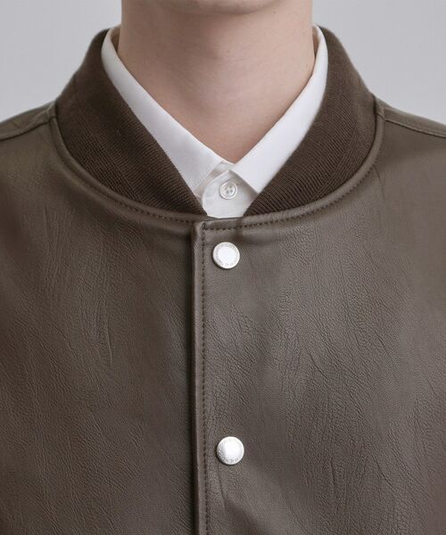 tk.TAKEO KIKUCHI / ティーケー タケオキクチ レザーブルゾン・ジャケット | A－1フライトジャケット | 詳細16