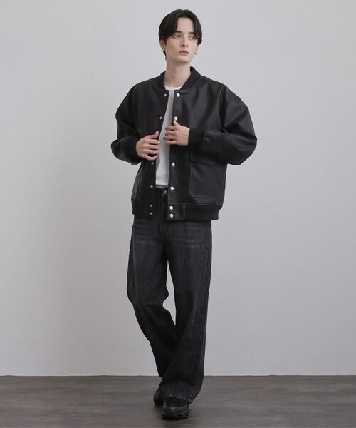 tk.TAKEO KIKUCHI / ティーケー タケオキクチ レザーブルゾン・ジャケット | A－1フライトジャケット | 詳細6