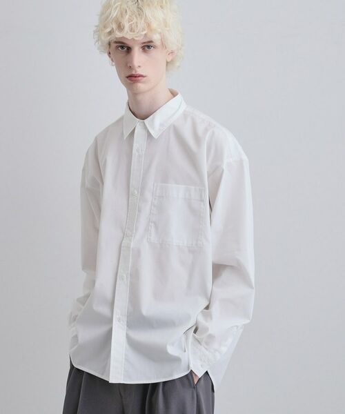 tk.TAKEO KIKUCHI / ティーケー タケオキクチ シャツ・ブラウス | アソートブロードシャツ（ホワイト(001)）
