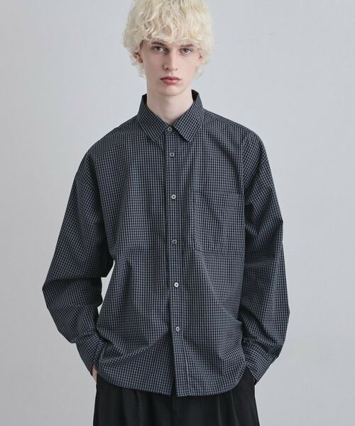 tk.TAKEO KIKUCHI / ティーケー タケオキクチ シャツ・ブラウス | アソートブロードシャツ（ネイビー(294)）