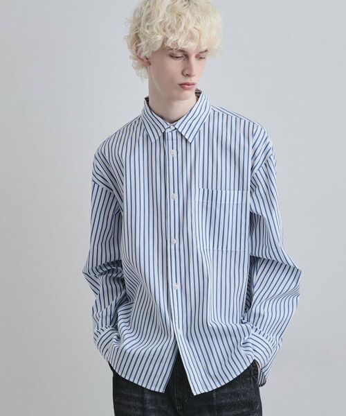 tk.TAKEO KIKUCHI / ティーケー タケオキクチ シャツ・ブラウス | アソートブロードシャツ（ホワイト(301)）