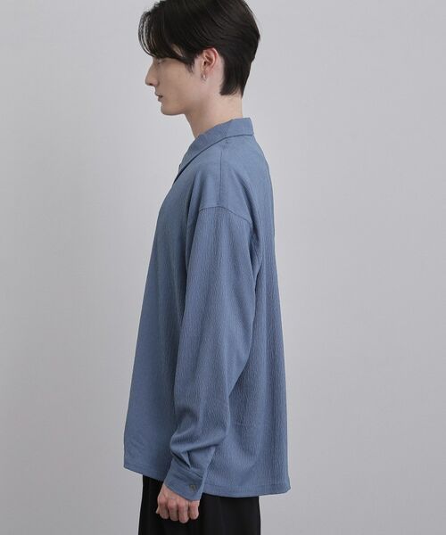 tk.TAKEO KIKUCHI / ティーケー タケオキクチ シャツ・ブラウス | 楊柳長袖シャツ | 詳細14