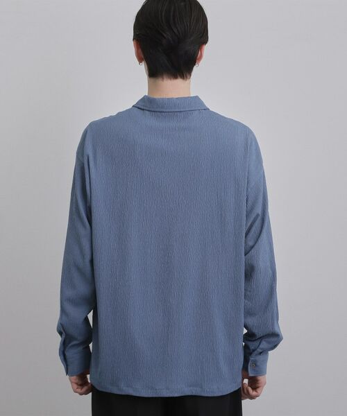 tk.TAKEO KIKUCHI / ティーケー タケオキクチ シャツ・ブラウス | 楊柳長袖シャツ | 詳細15