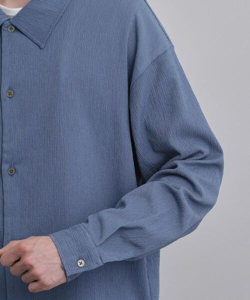 tk.TAKEO KIKUCHI / ティーケー タケオキクチ シャツ・ブラウス | 楊柳長袖シャツ | 詳細17