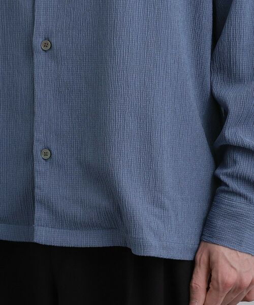 tk.TAKEO KIKUCHI / ティーケー タケオキクチ シャツ・ブラウス | 楊柳長袖シャツ | 詳細18