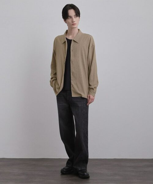 tk.TAKEO KIKUCHI / ティーケー タケオキクチ シャツ・ブラウス | 楊柳長袖シャツ | 詳細6