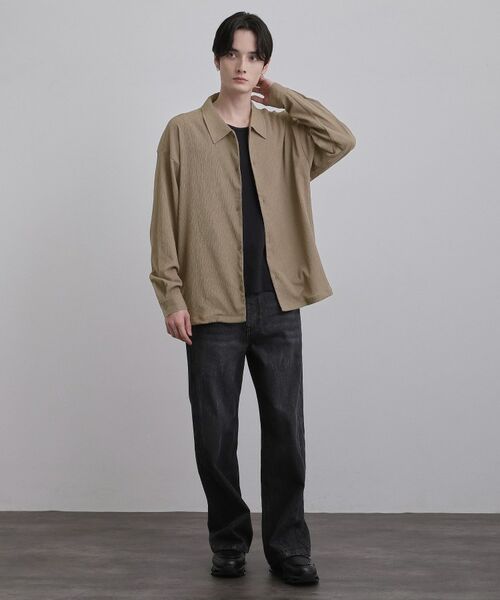tk.TAKEO KIKUCHI / ティーケー タケオキクチ シャツ・ブラウス | 楊柳長袖シャツ | 詳細7