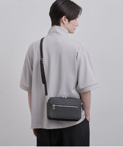 tk.TAKEO KIKUCHI / ティーケー タケオキクチ ショルダーバッグ | バイカラーワイドショルダーバッグ