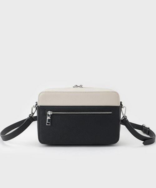 tk.TAKEO KIKUCHI / ティーケー タケオキクチ ショルダーバッグ | バイカラーワイドショルダーバッグ | 詳細11