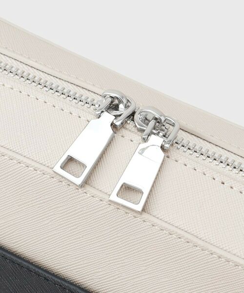 tk.TAKEO KIKUCHI / ティーケー タケオキクチ ショルダーバッグ | バイカラーワイドショルダーバッグ | 詳細20