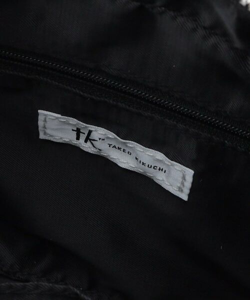 tk.TAKEO KIKUCHI / ティーケー タケオキクチ ショルダーバッグ | バイカラーワイドショルダーバッグ | 詳細21