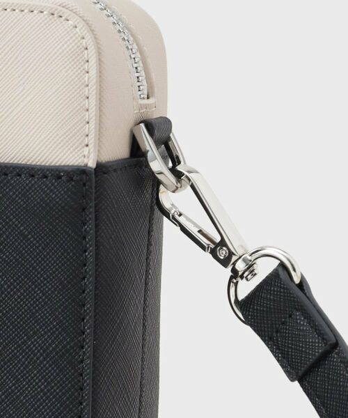 tk.TAKEO KIKUCHI / ティーケー タケオキクチ ショルダーバッグ | バイカラーワイドショルダーバッグ | 詳細25