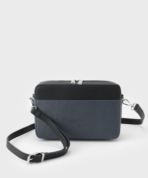 tk.TAKEO KIKUCHI / ティーケー タケオキクチ ショルダーバッグ | バイカラーワイドショルダーバッグ | 詳細8