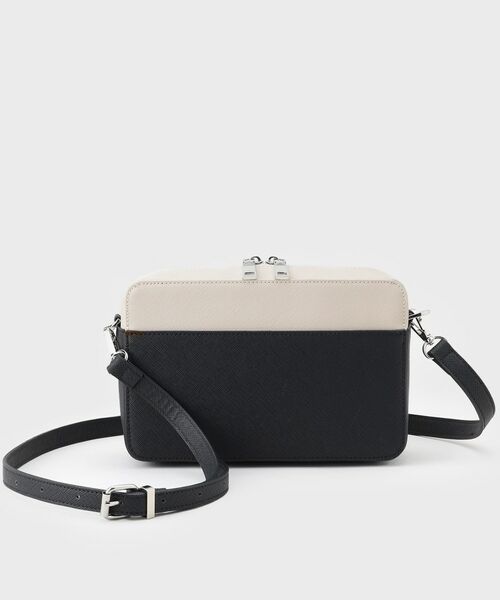 tk.TAKEO KIKUCHI / ティーケー タケオキクチ ショルダーバッグ | バイカラーワイドショルダーバッグ | 詳細9