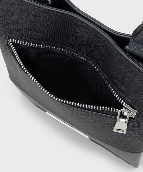 tk.TAKEO KIKUCHI / ティーケー タケオキクチ ショルダーバッグ | ツートンミニZIPショルダーバッグ | 詳細10