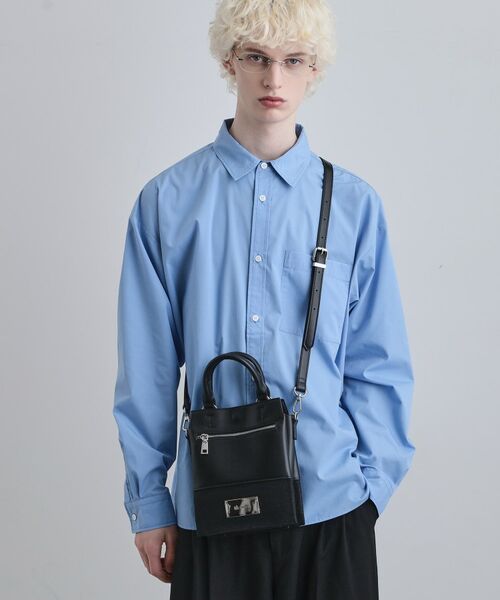 tk.TAKEO KIKUCHI / ティーケー タケオキクチ ショルダーバッグ | ツートンミニZIPショルダーバッグ | 詳細15