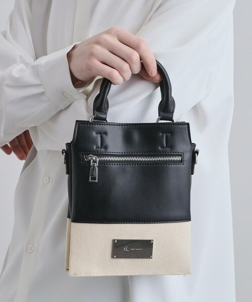 tk.TAKEO KIKUCHI / ティーケー タケオキクチ ショルダーバッグ | ツートンミニZIPショルダーバッグ | 詳細17