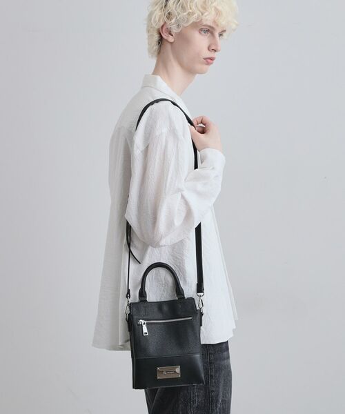 tk.TAKEO KIKUCHI / ティーケー タケオキクチ ショルダーバッグ | ツートンミニZIPショルダーバッグ | 詳細19