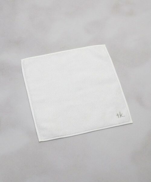 tk.TAKEO KIKUCHI / ティーケー タケオキクチ ハンカチ | タオルハンカチ（ホワイト(001)）