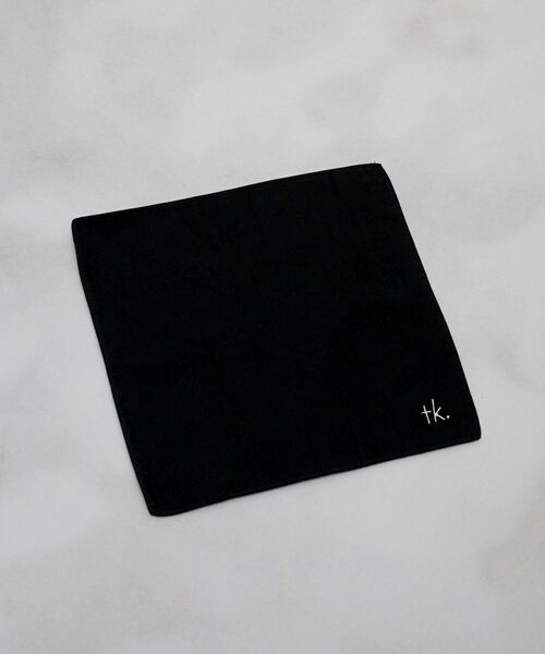 tk.TAKEO KIKUCHI / ティーケー タケオキクチ ハンカチ | タオルハンカチ（ブラック(019)）