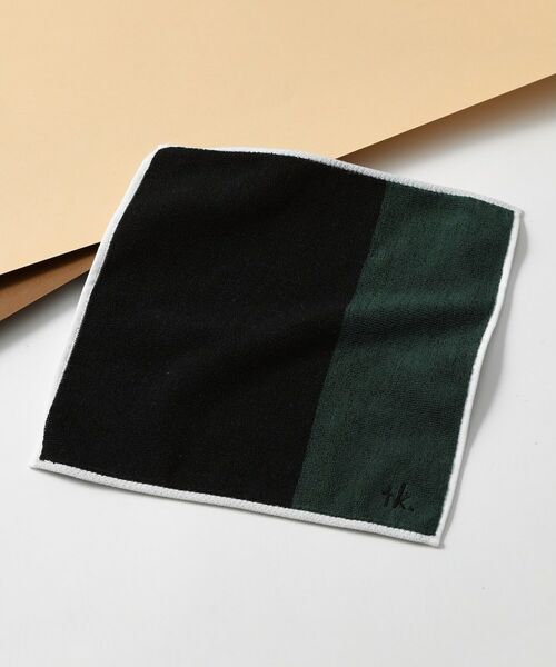 tk.TAKEO KIKUCHI / ティーケー タケオキクチ ハンカチ | タオルハンカチ（グリーン(524)）