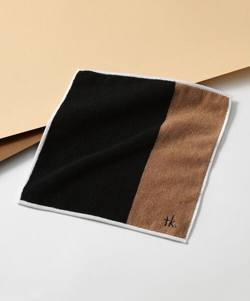 tk.TAKEO KIKUCHI / ティーケー タケオキクチ ハンカチ | タオルハンカチ（ピンクベージュ(553)）
