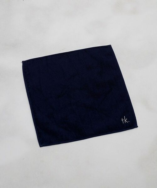 tk.TAKEO KIKUCHI / ティーケー タケオキクチ ハンカチ | タオルハンカチ（ネイビー(094)）