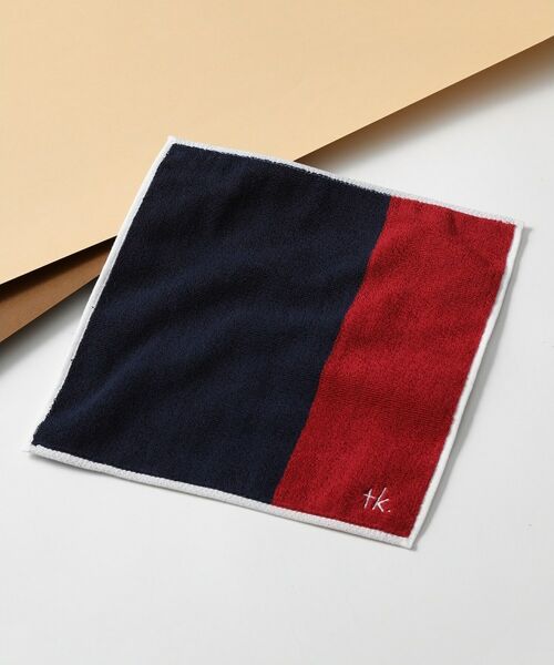 tk.TAKEO KIKUCHI / ティーケー タケオキクチ ハンカチ | タオルハンカチ（レッド(563)）