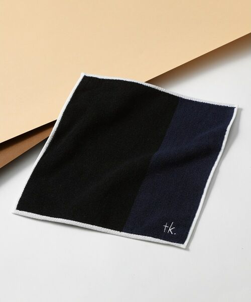 tk.TAKEO KIKUCHI / ティーケー タケオキクチ ハンカチ | タオルハンカチ（ネイビー(594)）