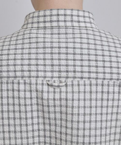 tk.TAKEO KIKUCHI / ティーケー タケオキクチ シャツ・ブラウス | シアサッカーチェックシャツ | 詳細20