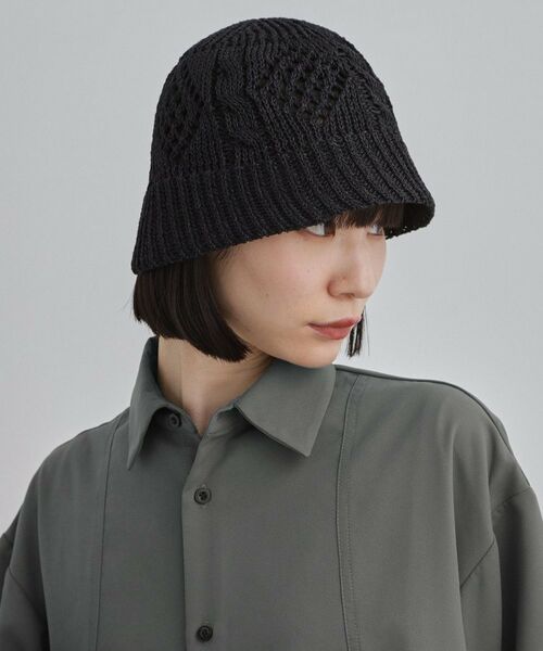 tk.TAKEO KIKUCHI / ティーケー タケオキクチ ハット | オープンワークバケットハット | 詳細8