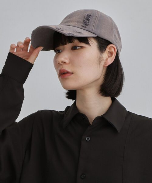 tk.TAKEO KIKUCHI / ティーケー タケオキクチ キャップ | ダメージキャップ | 詳細10