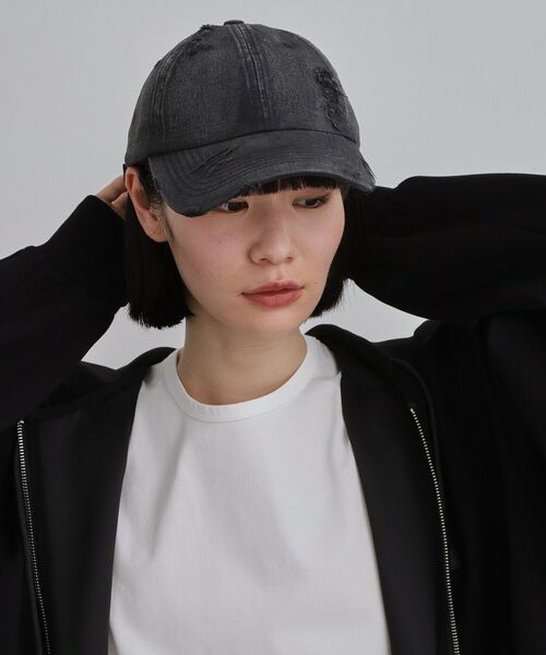 tk.TAKEO KIKUCHI / ティーケー タケオキクチ キャップ | ダメージキャップ | 詳細8