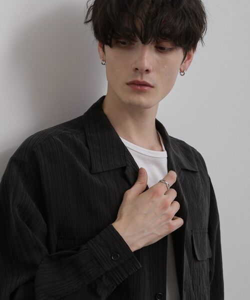 tk.TAKEO KIKUCHI / ティーケー タケオキクチ リング | ステンレスボールドリング | 詳細12