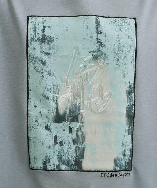 tk.TAKEO KIKUCHI / ティーケー タケオキクチ Tシャツ | コンシールドエンブロTシャツ | 詳細15