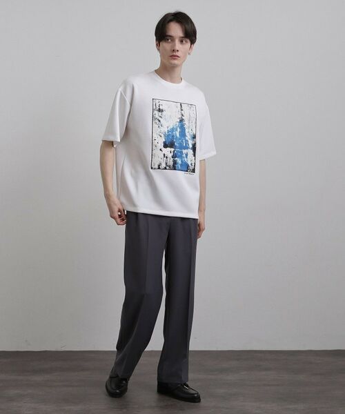 tk.TAKEO KIKUCHI / ティーケー タケオキクチ Tシャツ | コンシールドエンブロTシャツ | 詳細3