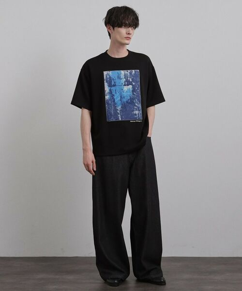 tk.TAKEO KIKUCHI / ティーケー タケオキクチ Tシャツ | コンシールドエンブロTシャツ | 詳細9