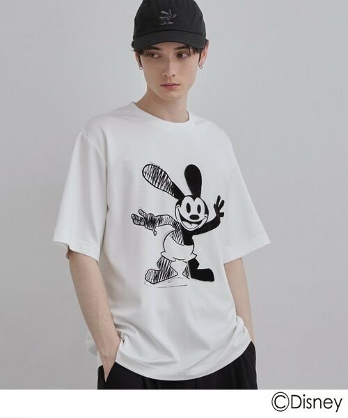 tk.TAKEO KIKUCHI / ティーケー タケオキクチ カットソー | Disney capsule collection Tシャツ（ホワイト(101)）