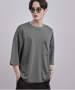 tk.TAKEO KIKUCHI / ティーケー タケオキクチ カットソー | スムースシルケット レイヤードカットソー