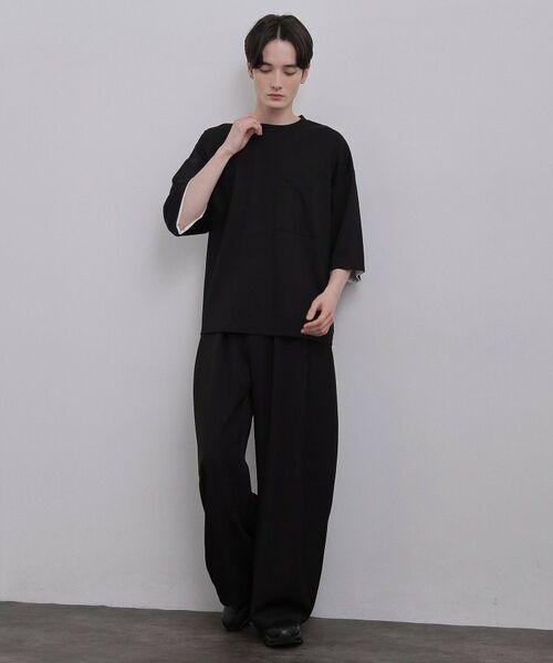 tk.TAKEO KIKUCHI / ティーケー タケオキクチ カットソー | スムースシルケット レイヤードカットソー | 詳細12