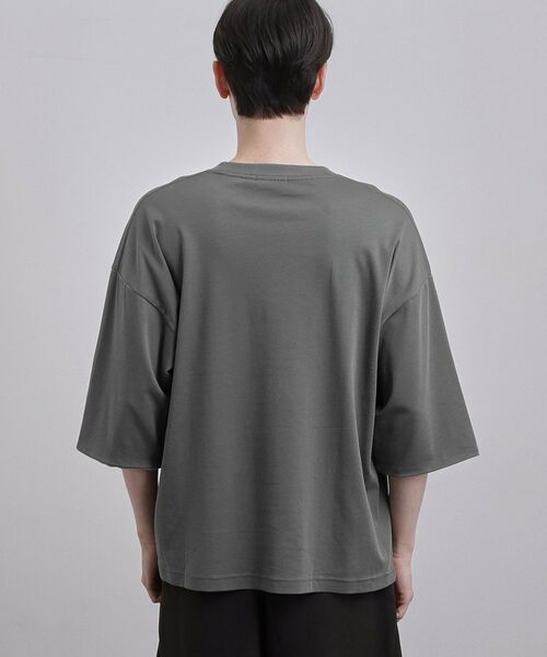 tk.TAKEO KIKUCHI / ティーケー タケオキクチ カットソー | スムースシルケット レイヤードカットソー | 詳細16