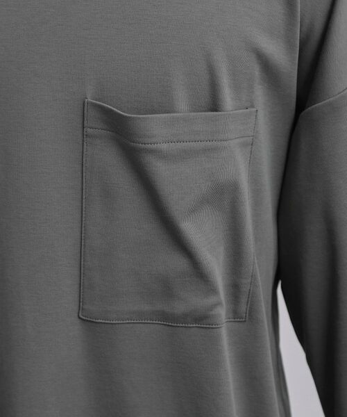 tk.TAKEO KIKUCHI / ティーケー タケオキクチ カットソー | スムースシルケット レイヤードカットソー | 詳細18